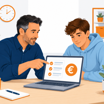 Illustratie bij een blogartikel over het aanvragen en de voorwaarden van de subsidie Praktijkleren voor mkb en zorgorganisaties